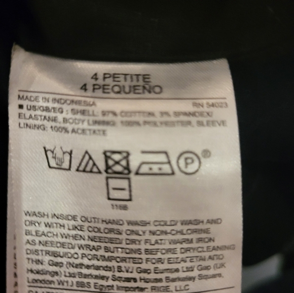 Black Blazer Jacket - Picture 2 of 3